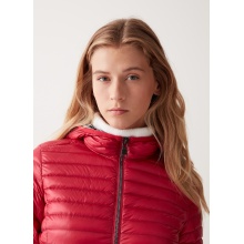 Colmar Transition Jacket (warm, down quilted jacket, fixed hood) red Women